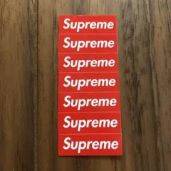 Supreme ミニBOXロゴ　7連ステッカーのサムネイル