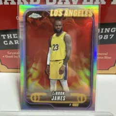 LeBron James Topps Chrome カード 72