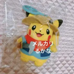 マンスリーピカチュウ 10月 ポケセン限定 ぬいぐるみ 絵描き 画家