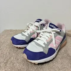 【希少配色】adidas NEO LABEL 24cm パープル×ピンク