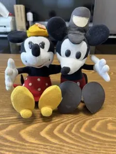 ミッキー&ミニー　ヴィンテージぬいぐるみ
