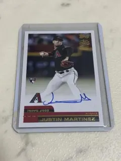 Topps MLBカード Justin Martinez 直筆サイン