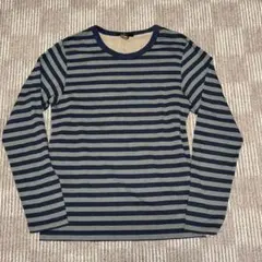 COMME CA COMMUNE ボーダーカットソー 長袖 Mサイズ