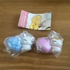 とっとこハム太郎 スイングマスコット リボンちゃん　マフラーちゃん