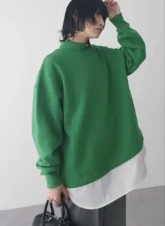 GreenParks 裏起毛ドッキングチュニックのサムネイル