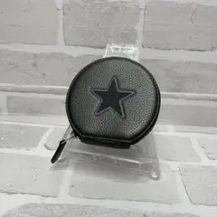 (未使用品)大人気、コーチ、コインケース、オールレザー、シボ革、人気色、ワッペン