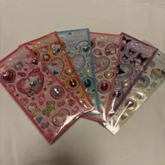 サンリオ キラキラジュエルシール 6枚セット