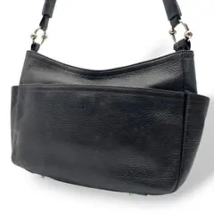 FURLA フルラ ショルダーバッグ レザー ブラック 肩掛け