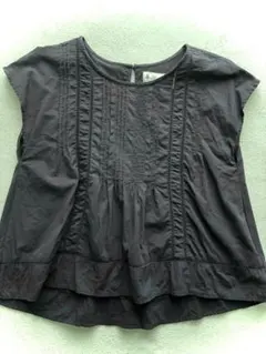 ナノユニバース　ブラウス36ネイビー