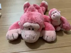 NICI ニキ　ピンクゴリラ　ペンケース・キーホルダーセットのサムネイル
