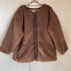 Classical Elf キルティングボアブルゾン