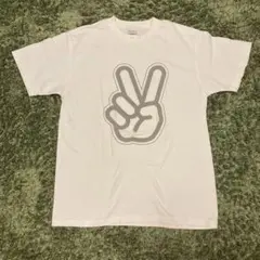 Printstar ピースサイン Tシャツ Medium