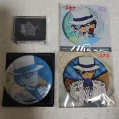 100万ドルの五稜星 ピンバッジ 怪盗キッド 缶バッジ 未使用 匿名配送