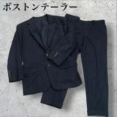 アメトラ】ボストンテーラー×DORMEUIL セットアップ スーツ ネイビー 