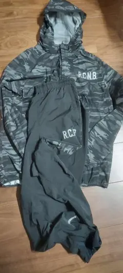Number スポーツウェア 黒 ジャージ上下セット R.C.N.B　Sサイズ