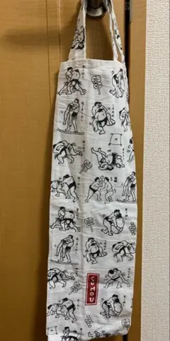 相撲柄　バッグ