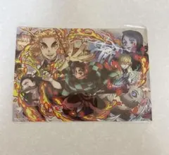 鬼滅の刃　映画　無限列車編　入場者特典　A5イラストカード