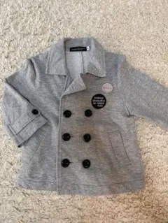 BeBeジャケット　サイズ90 ライトグレー
