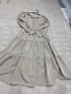 未使用品 ナイスクラップ シャツワンピース/BE/NICE CLAUP