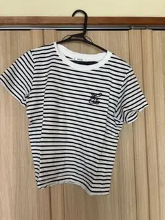 one after another NICE CLAUP ボーダーTシャツ