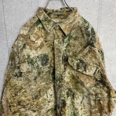 カベラス　迷彩　リアルカモ　長袖シャツ　厚手　ビックサイズ　2XL