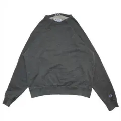 90s-00s チャンピオン 刺繍ロゴ スウェット グレー 古着 メンズ L