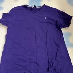 U.S. POLO ASSN. Tシャツ パープル L