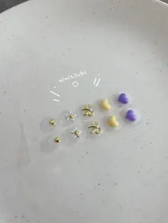 耳つぼジュエリー　k18コーティング　no.22