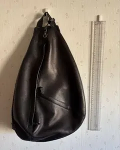 Saint Laurent レザー 巾着バック 2WAY 大容量 ブラック ラム - メルカリ