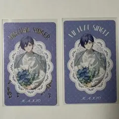 プロセカ KAITO 感謝祭 グリーティングカード 箔押し