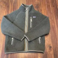 118cm XS パタゴニア キッズ レトロ パイルジャケット フリース