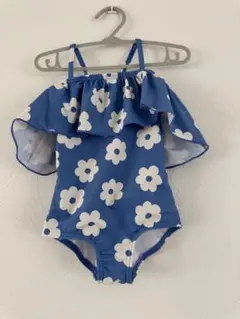 MY LITTLE WONDER 花柄フリル水着 90