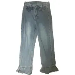 フリルフレアパンツ