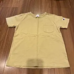 Champion ポケットTシャツ イエロー 130cmのサムネイル