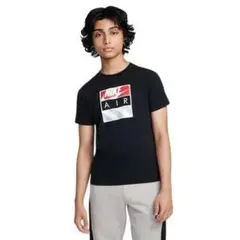 NIKE ナイキ ジュニア 黒 エアジョーダン半袖Tシャツ 140 キッズ163のサムネイル