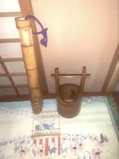 k-17 手桶型竹花入 茶道・華道 箱無し - メルカリ