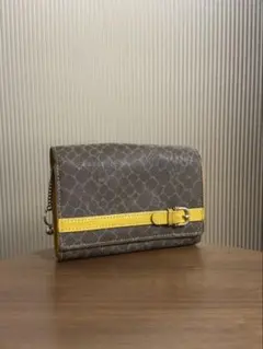 NINA RICCI 財布　グレーとイエローの財布 中古品