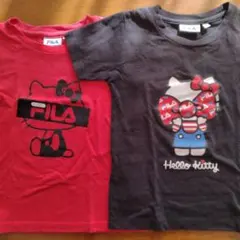 FILA✕Hello Kitty Tシャツ 110 2枚セット