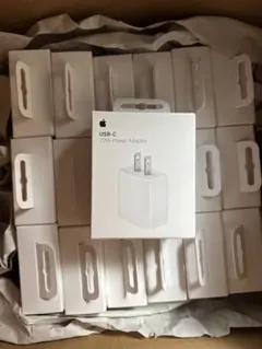 【新品未開封】Apple純正20W USB-C電源アダプター　×21