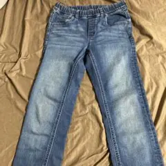 ユニクロ　デニムジーンズ　140-150㎝　※ウェストゴム交換必要