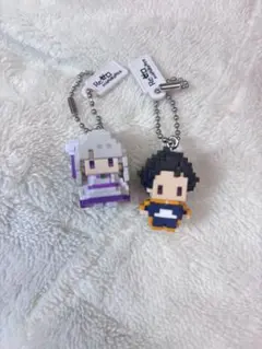 Re:ゼロから始める異世界生活 ドットフィギュア チャーム セット