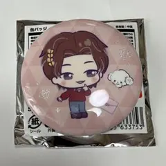 ウジ セブチ サンリオ 缶バッジ ドンキ