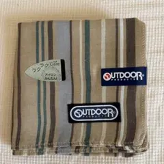 OUTDOOR☆メンズハンカチ大判/新品未使用のサムネイル