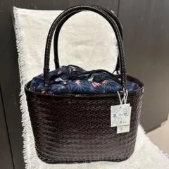 新品未使用　籠バッグ