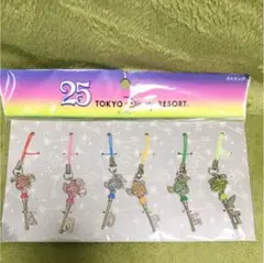 東京ディズニーリゾート25周年記念ストラップ