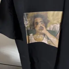 フォトプリント Tシャツ ブラック