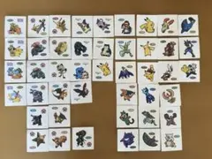 ポケモンパン　デコキャラシール　おまとめ　45枚