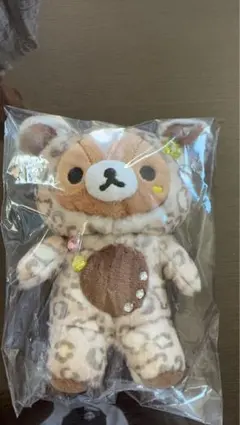 리락쿠마 ぶらさげぬいぐるみ 리락쿠마 ストア 18周年 ヒョウ柄