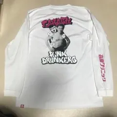 【高須クリニック】PUNK DRUNKERS コラボ ロンT M 白 未使用のサムネイル