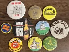 激レア当時物】80s フランス マクドナルド ヴィンテージ 缶バッジ 2点